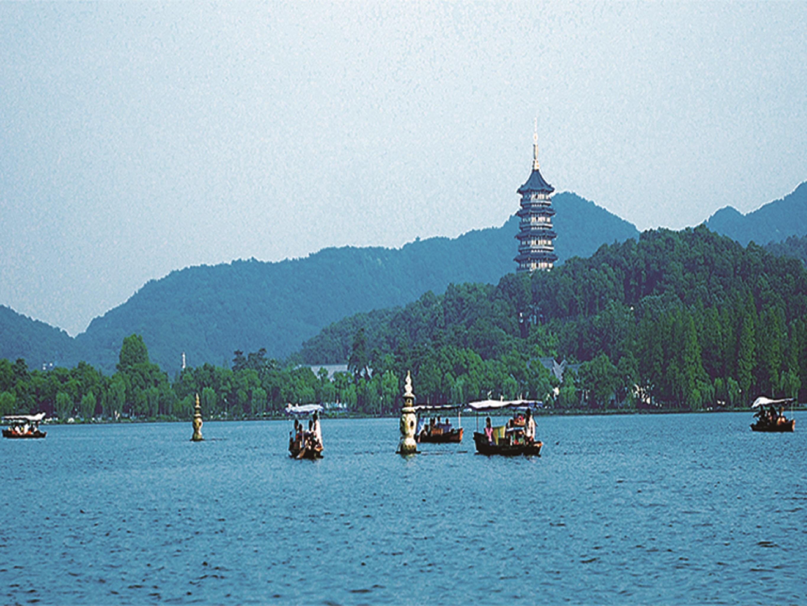 Hotel Shangri-La Hangzhou Esterno foto